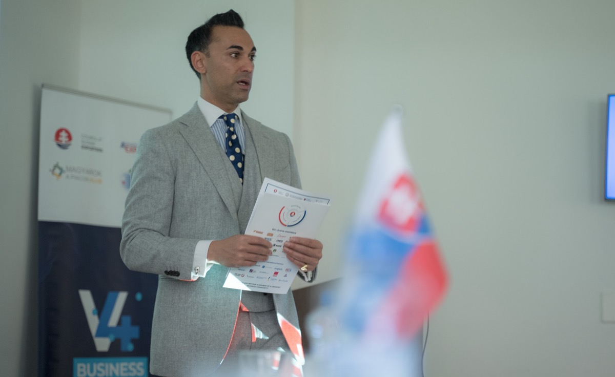 V4 Business — Diplomatic Meeting
