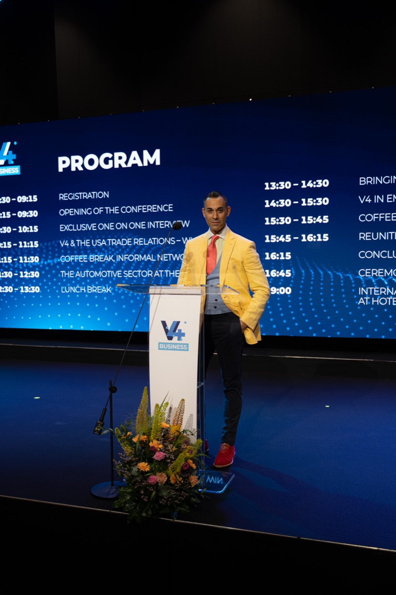 Zulf hosting V4 Business Conference
