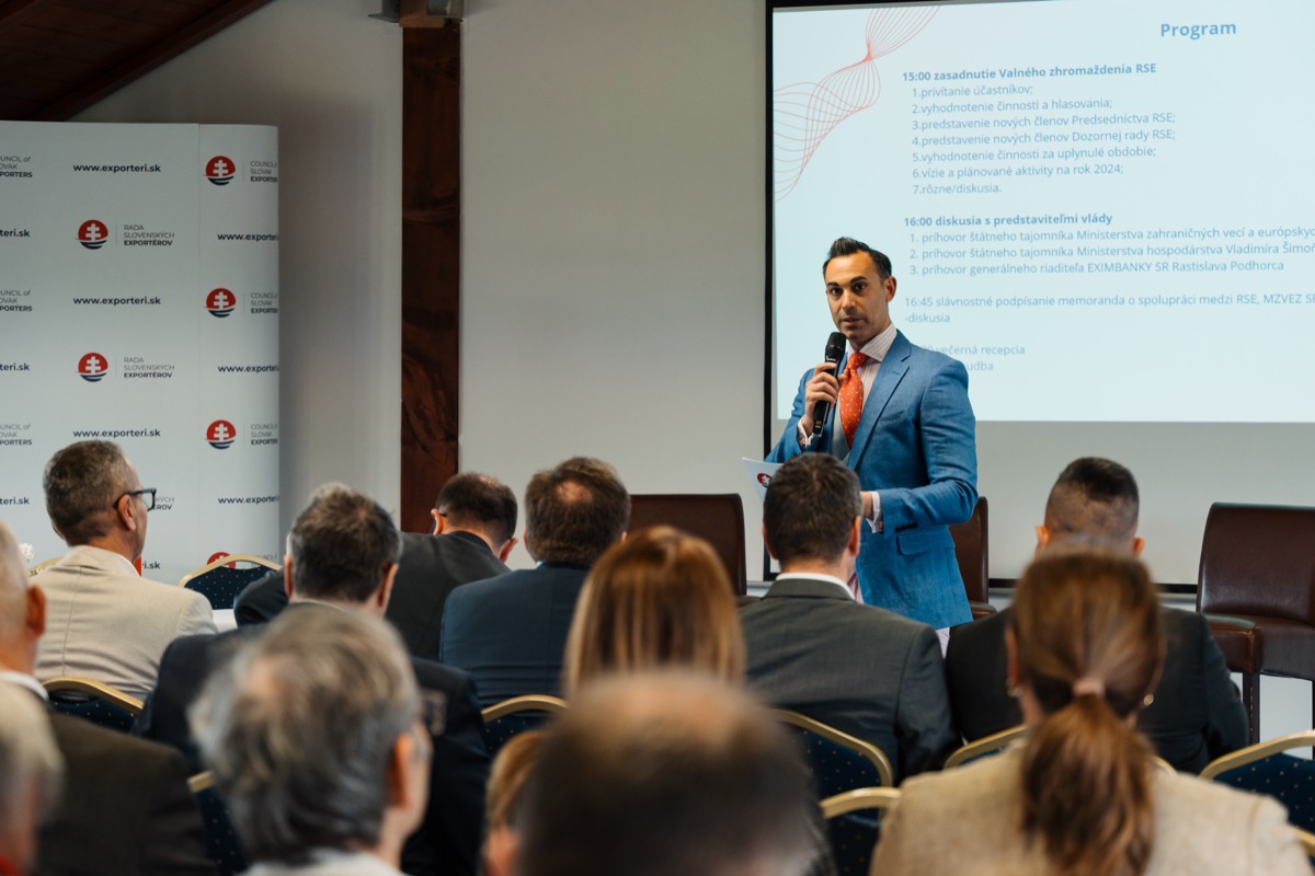 Zulf at Council of Slovak Exporters