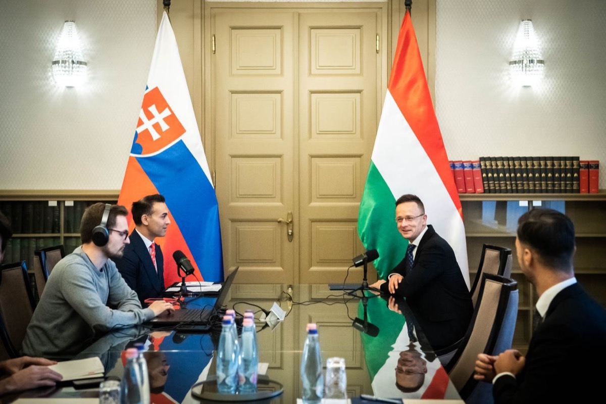 Podcast Interview — Slovak & Hungarian Flags